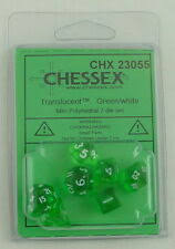 Chessex Mini 7-Die Green
